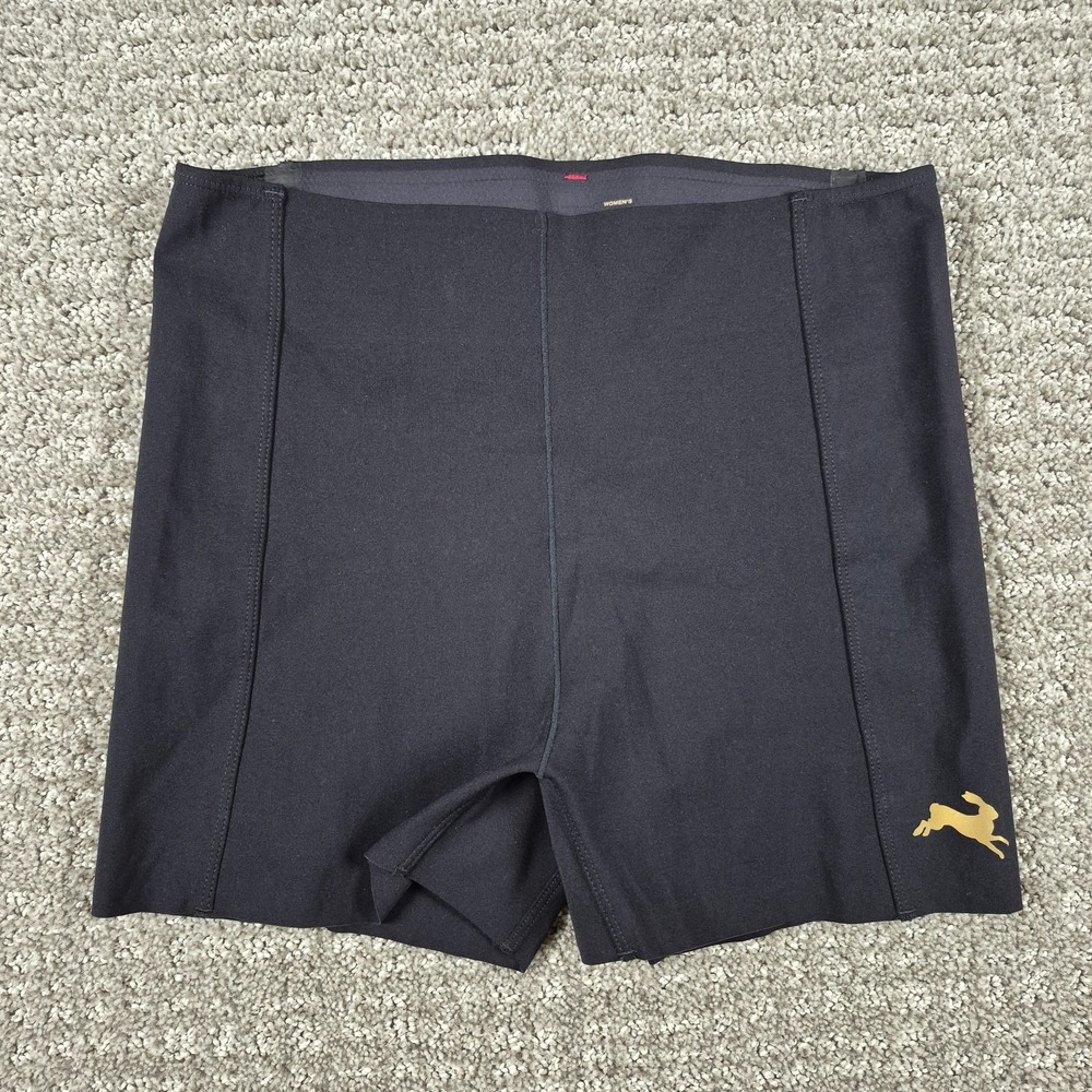 Tracksmith Shorts Womens S Black Turnover Short Tight Compression Athletic Run